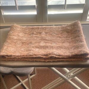 Madison 88 Pink/Gray/Tan Knit Scarf